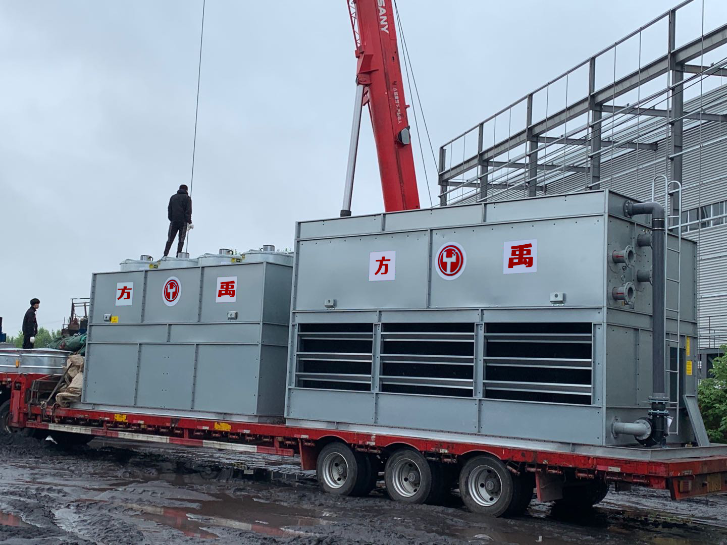 比亞（yà）迪（dí）電力在方禹采（cǎi）購2台閉式冷卻塔